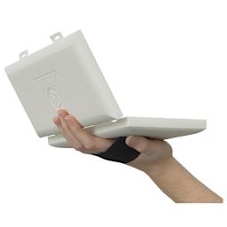 La Petite Aquarelle Watercolor, Set of 24 Half Pans (Shown held.)