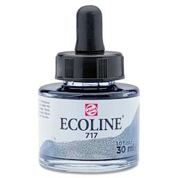Ecoline Liquid Watercolor with Dropper - Cold Gray, 30 ml jar