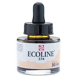 Ecoline Liquid Watercolor with Dropper - Pink Beige, 30 ml jar