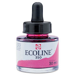 Ecoline Liquid Watercolor with Dropper - Fuchsia, 30 ml jar