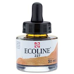 Ecoline Liquid Watercolor with Dropper - Yellow Ochre, 30 ml jar