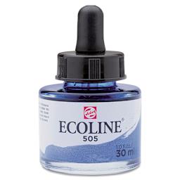 Ecoline Liquid Watercolor with Dropper - Ultramarine Light, 30 ml jar