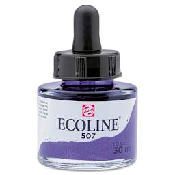 Ecoline Liquid Watercolor with Dropper - Ultramarine Violet, 30 ml jar