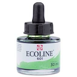 Ecoline Liquid Watercolor with Dropper - Light Green, 30 ml jar