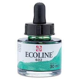 Ecoline Liquid Watercolor with Dropper - Deep Green, 30 ml jar