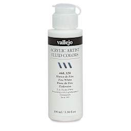 Vallejo Fluid Acrylic - Zinc White, 100 ml