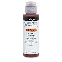 Vallejo Fluid Acrylic - Transoxide Red, 100 ml