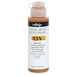 Vallejo Fluid Acrylic - Transoxide Yellow, 100 ml
