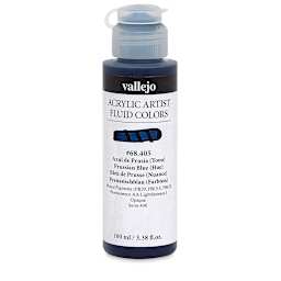 Vallejo Fluid Acrylic - Prussian Blue Hue, 100 ml
