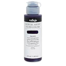 Vallejo Fluid Acrylic - Anthraquinone Blue, 100 ml