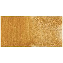 Richeson Collegiate Semi-Moist Metallic Watercolor - Gold Deep swatch