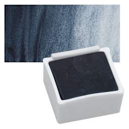 Derwent Inktense Paint Pan - Paynes Grey pan and swatch