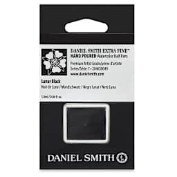 Daniel Smith Extra Fine Watercolor Half Pan - Lunar Black