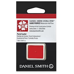 Daniel Smith Extra Fine Watercolor Half Pan - Pyrrol Scarlet