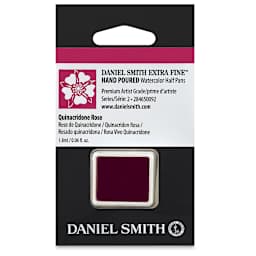 Daniel Smith Extra Fine Watercolor Half Pan - Quinacridone Rose
