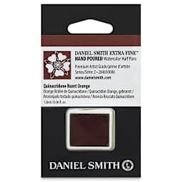 Daniel Smith Extra Fine Watercolor Half Pan - Quinacridone Burnt Orange