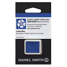 Daniel Smith Extra Fine Watercolor Half Pan - Cerulean Blue