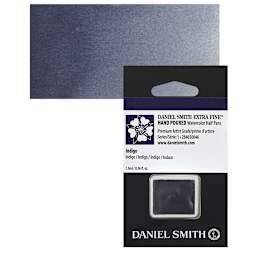Daniel Smith Extra Fine Watercolor Half Pan - Indigo and swatch