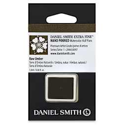 Daniel Smith Extra Fine Watercolor Half Pan - Raw Umber