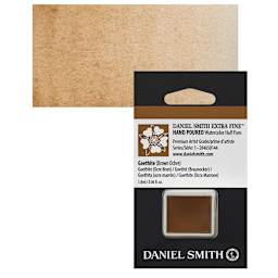 Daniel Smith Extra Fine Watercolor Half Pan - Bronzite Genuine and swatch