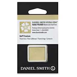 Daniel Smith Extra Fine Watercolor Half Pan - Buff Titanium