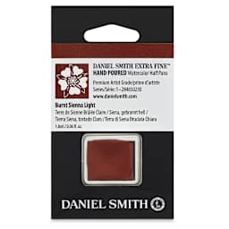 Daniel Smith Extra Fine Watercolor Half Pan - Burnt Sienna Light