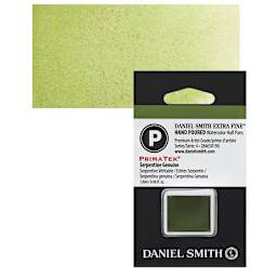 Daniel Smith Extra Fine Watercolor Half Pan - Serpentine Genuine and swatch