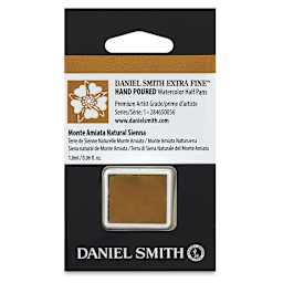 Daniel Smith Extra Fine Watercolor Half Pan - Monte Amiata Natural Sienna