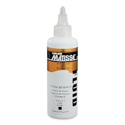 Matisse Fluid Acrylic - Titanium White, 135 ml