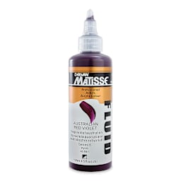 Matisse Fluid Acrylic - Australian Red Violet, 135 ml