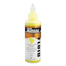 Matisse Fluid Acrylic - Yellow Light Hansa, 135 ml