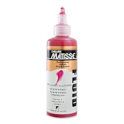 Matisse Fluid Acrylic - Brilliant Alizarin, 135 ml