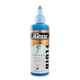 Matisse Fluid Acrylic - Cerulean Blue, 135 ml
