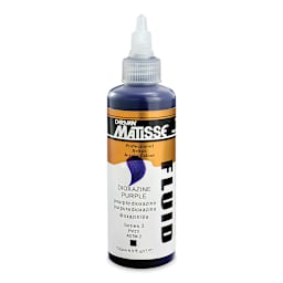 Matisse Fluid Acrylic - Dioxazine Purple, 135 ml