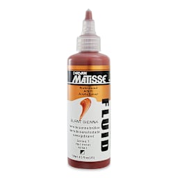 Matisse Fluid Acrylic - Burnt Sienna, 135 ml