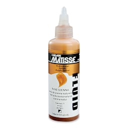 Matisse Fluid Acrylic - Raw Sienna, 135 ml