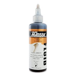 Matisse Fluid Acrylic - Raw Umber, 135 ml