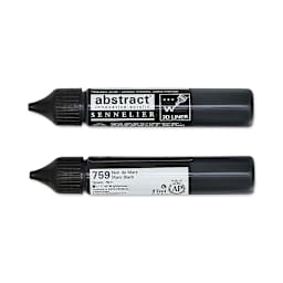 Sennelier Abstract 3D Liner - Mars Black, 27 ml