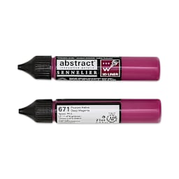 Sennelier Abstract 3D Liner - Deep Magenta, 27 ml