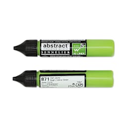 Sennelier Abstract 3D Liner - Bright Yellow Green, 27 ml