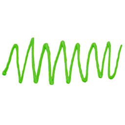 Sennelier Abstract 3D Liner - Bright Yellow Green swatch