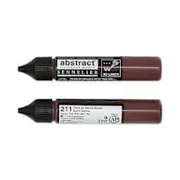 Sennelier Abstract 3D Liner - Burnt Sienna, 27 ml