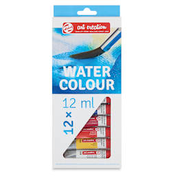 Talens Art Creation Watercolor Set - Front of package of set of 12 