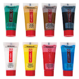 Talens Art Creation Acrylics - Set of 8, 12 ml Tubes