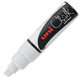 Uni Chalk Marker - White, 8 mm