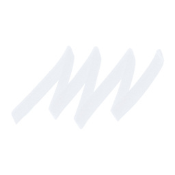 Uni-Ball Uni Chalk Marker - White, 8 mm swatch