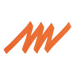 Uni-Ball Uni Chalk Marker - Fluorescent Orange, 8 mm swatch