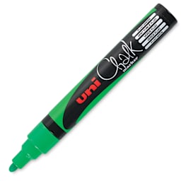 Uni-Ball Uni Chalk Marker - Fluorescent Green, 5 mm