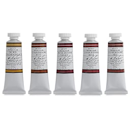 M. Graham Artists' Watercolor Set - Quinacridone, Set of 5 colors, 15 ml tubes