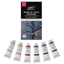 M. Graham Artists' Watercolor - Warm and Cool, Set of 6, 15 ml